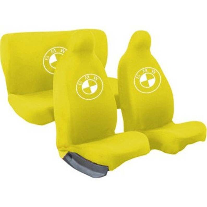 Auto Seat Cover for Bmw Car Seat Covers Full Set Fabric Elastic Car