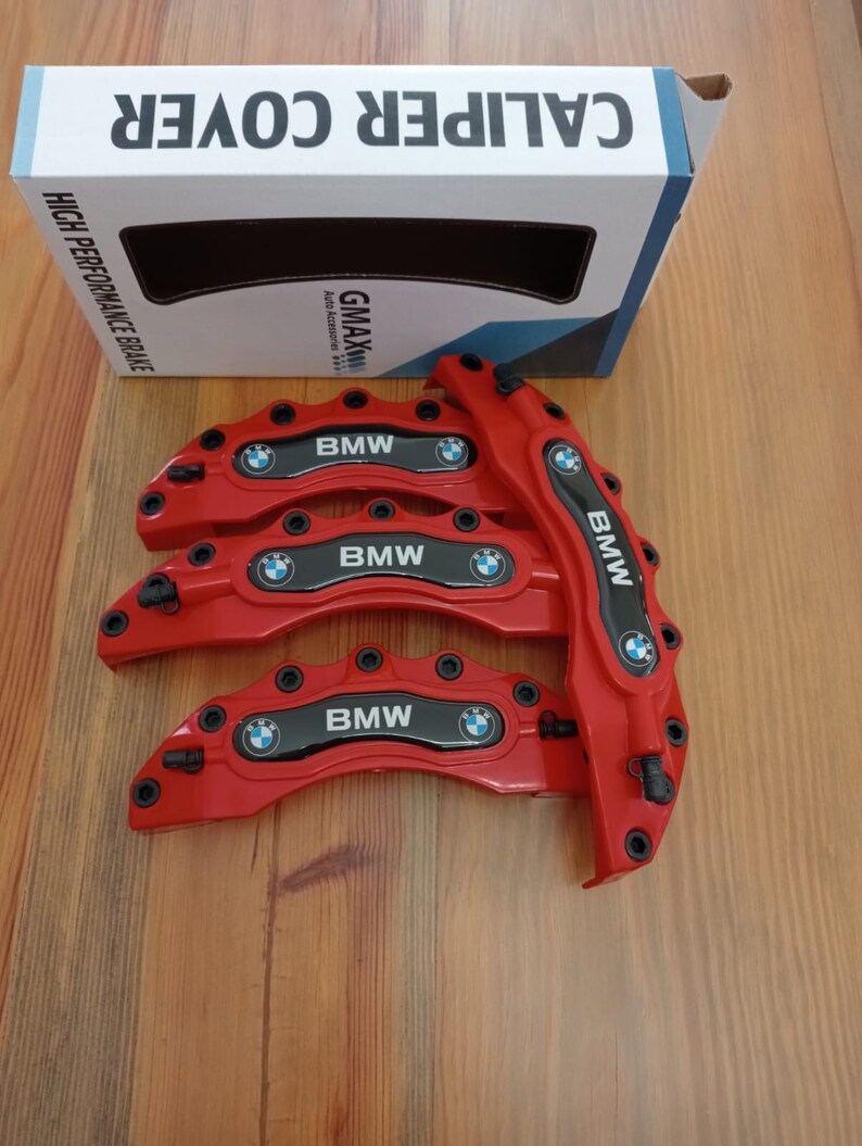 Brake Caliper Cover 4 PCS for Bmw Brake Caliper Covers Power Rim Wheel ...