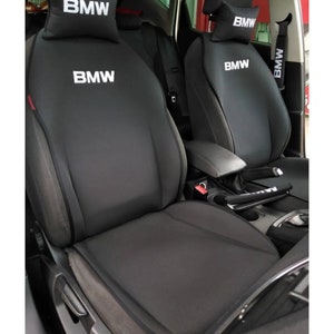 Auto Sitzbezug für Bmw Autositzbezüge Full Set Stoff Elastische