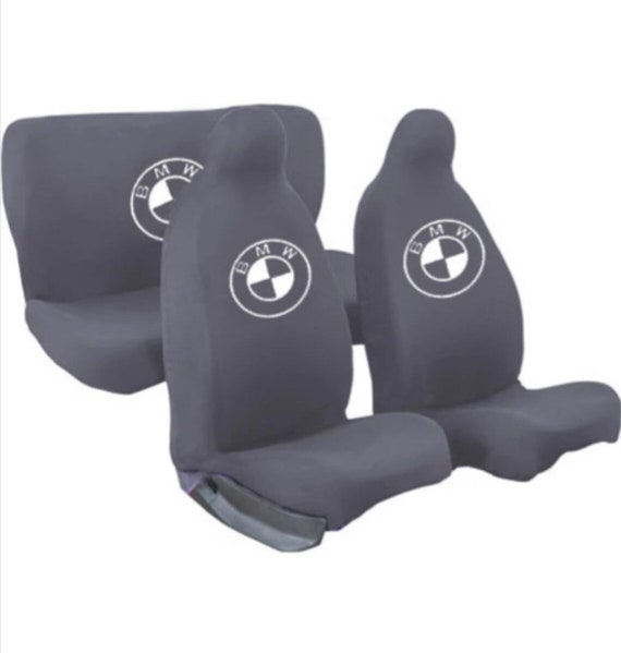 Auto Sitzbezug für Bmw Autositzbezüge Full Set Stoff Elastische  Autositzschutz interiror Auto Dekor Autozubehör,Auto Geschenk - .de