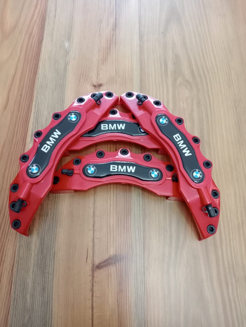 Brake Caliper Cover 4 PCS for Bmw Brake Caliper Covers Power Rim Wheel