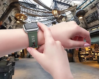 Star Wars Boba Fett APPLE WATCH BAND / Starwars Apple Watch Band / Starwars gifts / Starwars Custome Cosplay / Boba Fett Custome Cosplay /