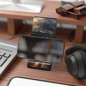 Star Wars Temple Jedi Mobile Display Stand, Coruscant Phone Holder, Starwars iPhone Stand, Jedi Order Decor Home, Decor Home Offices image 4