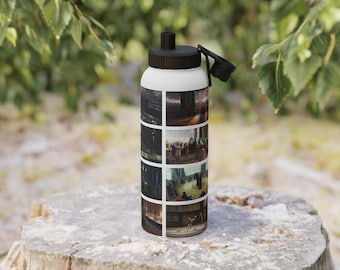 Star Wars Jedi-Tempel-Trinkflasche | Sportdeckel aus Edelstahl | Star Wars Jedi-Tempel-Becher | Jedi-Orden-Trinkflasche