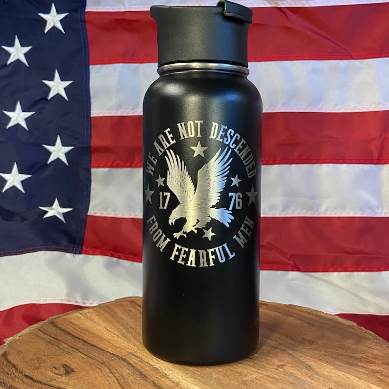 Custom Water Bottle Laser Engraved Water Bottle Personalized - Etsy