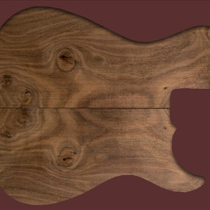 Claro Walnut Guitar Top (CW1141)