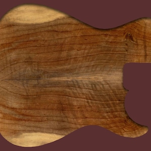 Bastogne Walnut (Flamed) Guitar Top (BW1019)