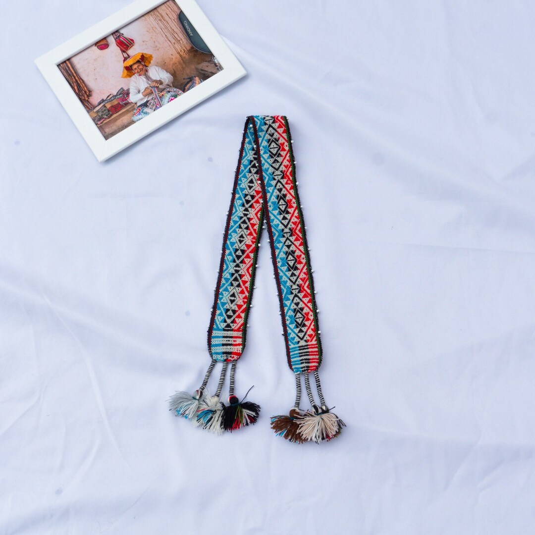 Wool Hat Bands/ Reversible Handwoven Etsy