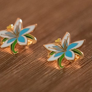 Zelda - Princess Gentian inspired enamel pin