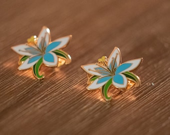 Zelda - Princess Gentian Enamel Pin inspired