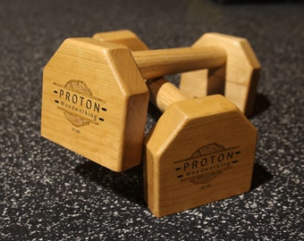 Custom Wood Parallettes