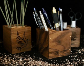 Customizable Walnut Holder