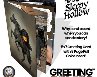The Legend Of Sleepy Hollow - Greeting Comic(TM)