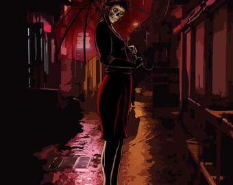 Becoming Death - 11 x 17 Print