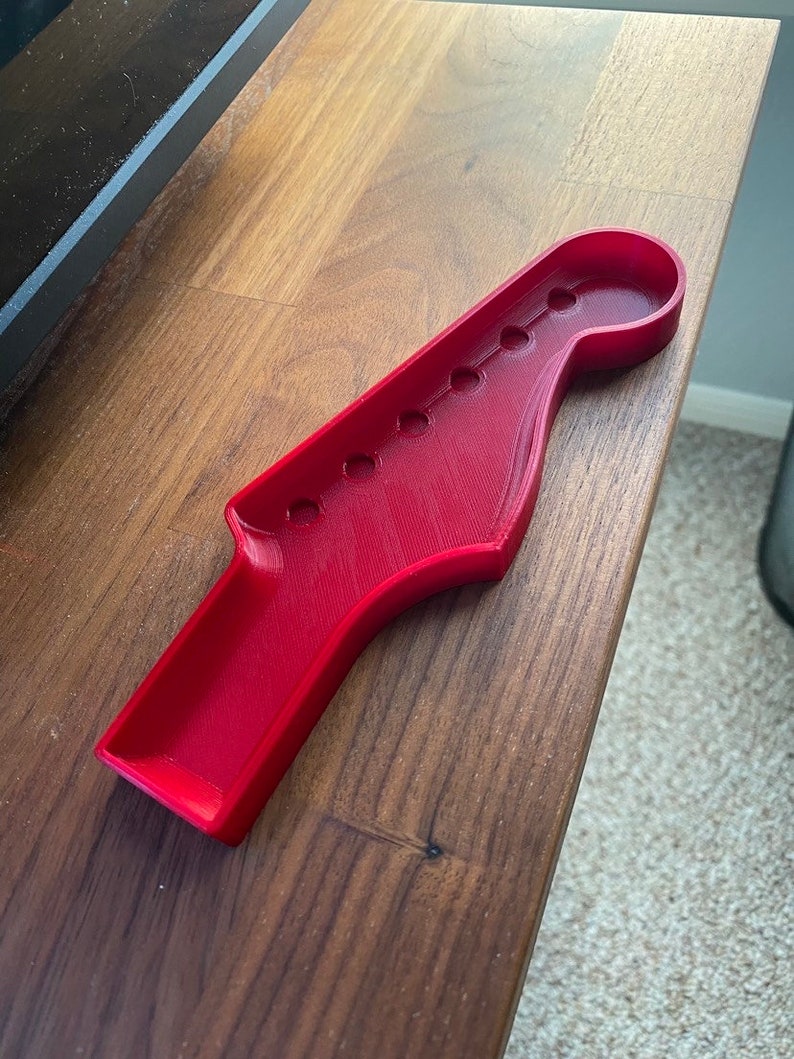 Strat Style Headstock Pick Holder Etsy