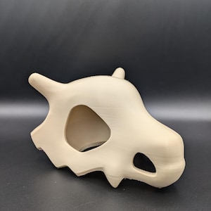 3D Printed Cubone Skull