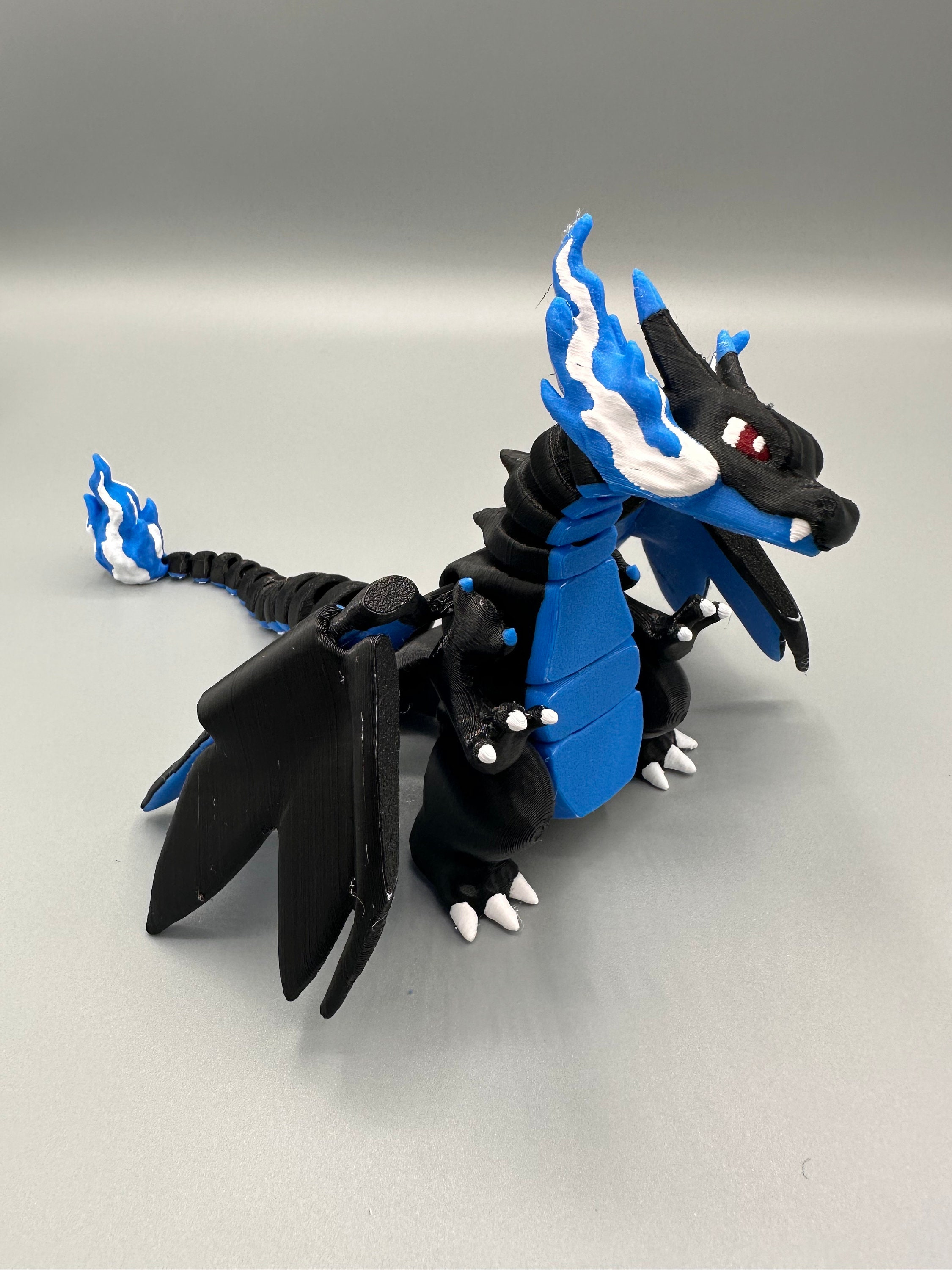 STL file Pokemon Mega Charizard X Pokeball 🐉・3D printing model