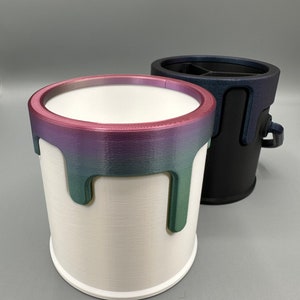 3D Printed Paint Bucket Pen Holder