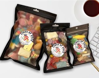 Teachers and School Leavers Sweet Pouches filled with Pick and Mix Sweets