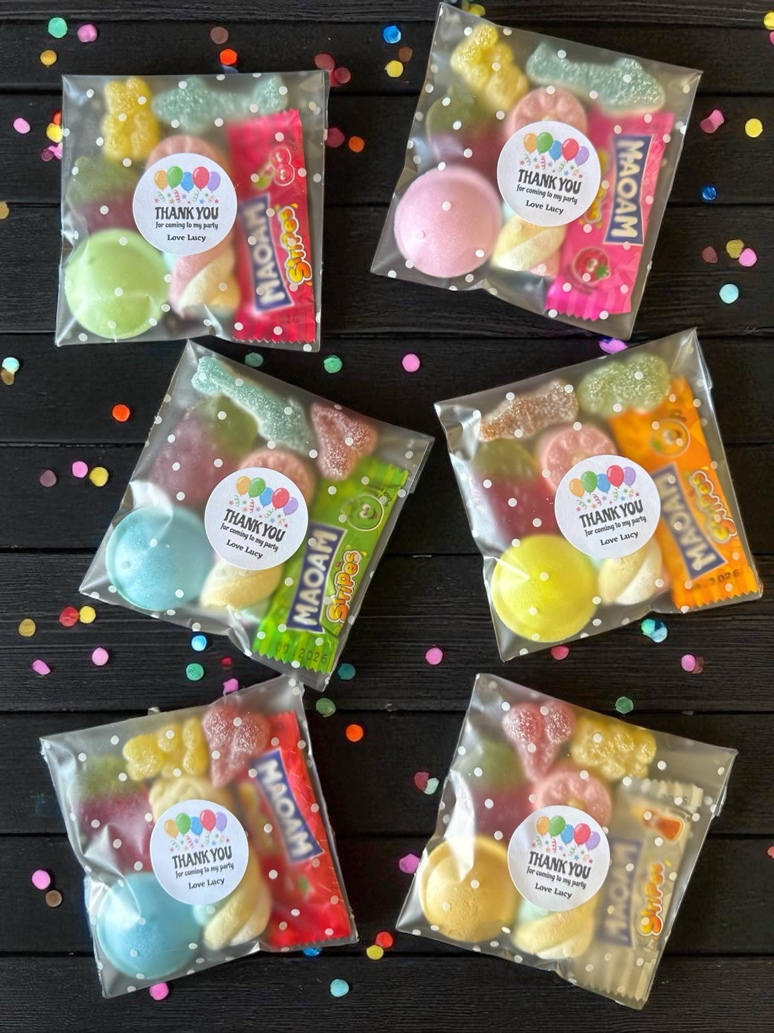 Coni di caramelle a tema Laser Tag - Sacchetti regalo per feste di compleanno a tema videogiochi - Caramelle personalizzabili a scelta - Dolcetti per feste di bambini appassionati di videogiochi