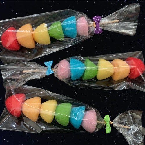 Marshmallow Skewers Rainbow Sweet Kebabs for Parties & Smores Etsy