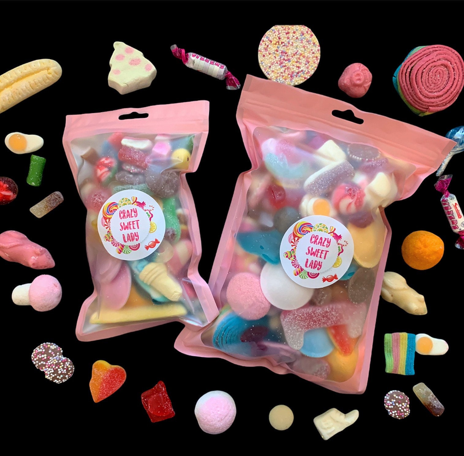 Sacchettini Di Carta A Righe, 100 Pezzi, Per Caramelle O Confetti, Per Negozi Di Oggettistica, Eventi O Matrimoni, Carta, Aqua/ Light Blue, 100 Borse - Foto 8