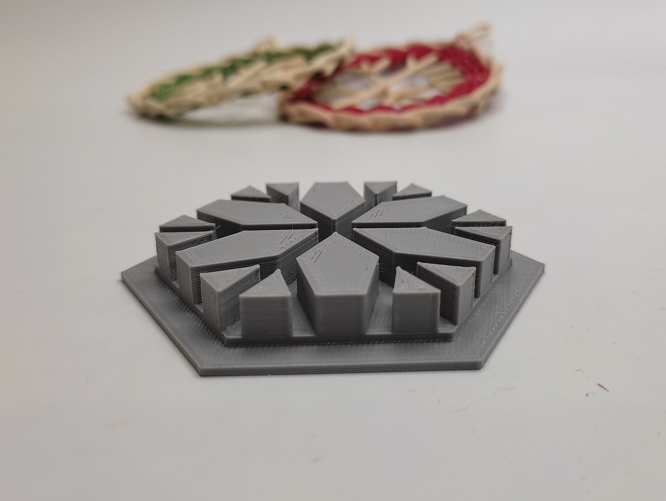 Snowflake Basket Weaving Wicker Pattern Guide Christmas Etsy