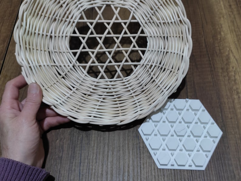 Wicker Basket Mold Model for Basket Basket Making Etsy