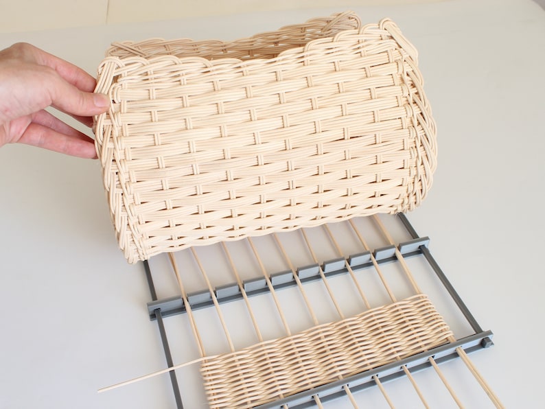 Basket Weave Kit Basket Starter Kit Weaving Square Basket Etsy