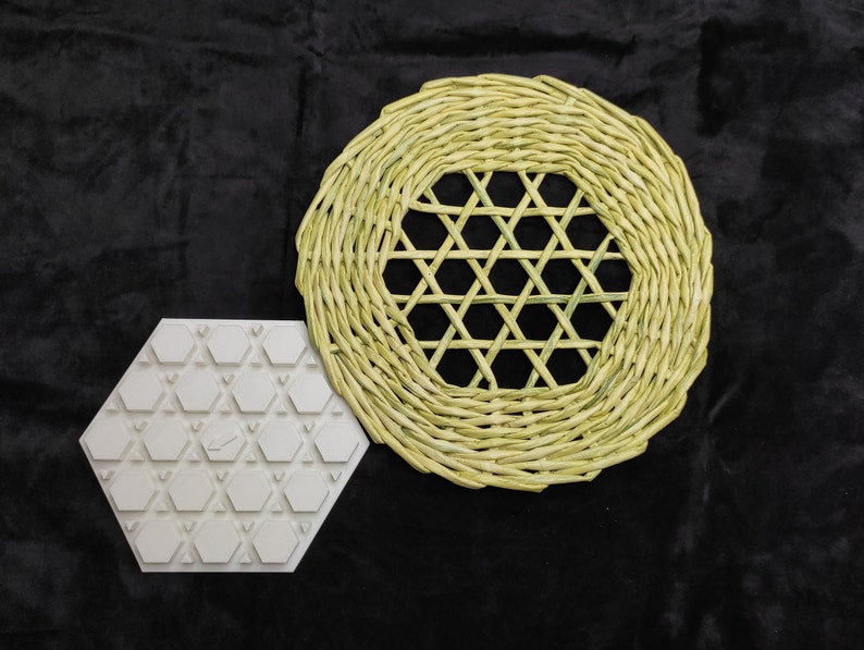 Wicker Basket Mold Model for Basket Basket Making Etsy