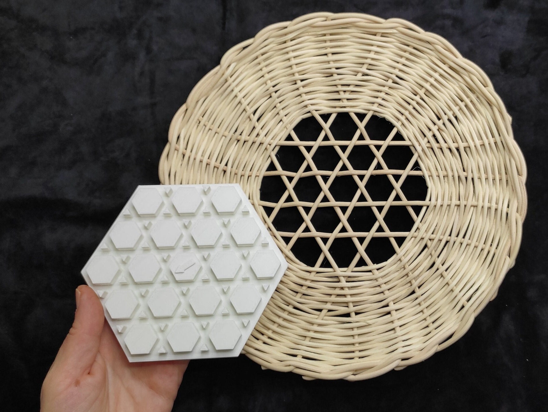 Wicker Basket Mold Model for Basket Basket Making Etsy