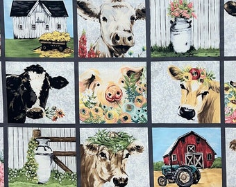 Handmade Farm Animal Wall Hanging