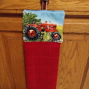 tractor potholder towel #440 and #441