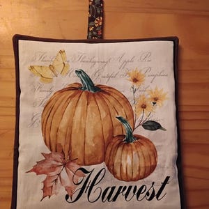 Harvest potholder