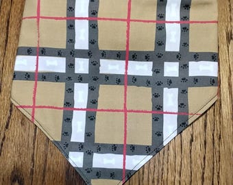 medium size  dog scrunchie bandana