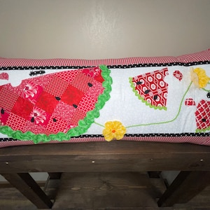 Handmade Ant/Watermelon Body Pillow cover