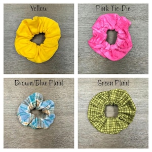 Flannel Scrunchie