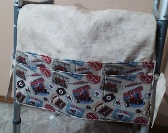 Wandertasche mit Taschen.  Gehhilfe Zubehör #146