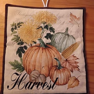 Harvest potholder
