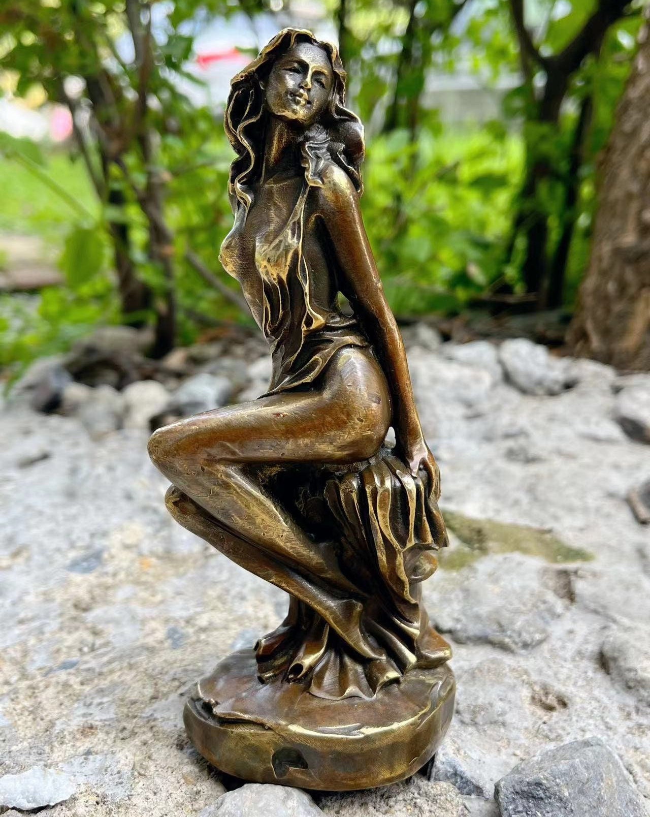 聖母マリアの陶器・飾り絵/パリの美術館展示品 （欧州絵画倶楽部