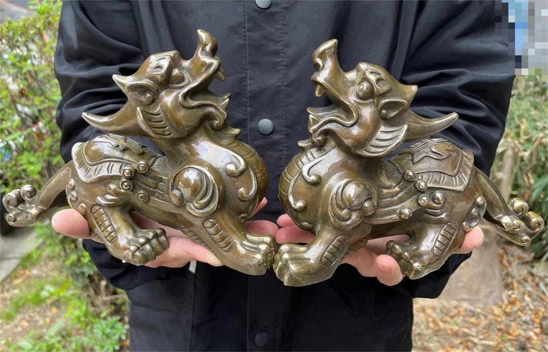 Standbeeldornamenten Messing Pixiu Beeldjes Lucky Feng Shui Decor, Pixiu Standbeeld Woondecoratie Beeldje, Desktop Decoratie, 1 Huisdecoratie Standbeeldornamenten Messing Pixiu Beeldjes Lucky Feng Shui Decor, Pixiu Standbeeld Woondecoratie Beeldje, Desktop Decoratie, 1 Huisdecoratie