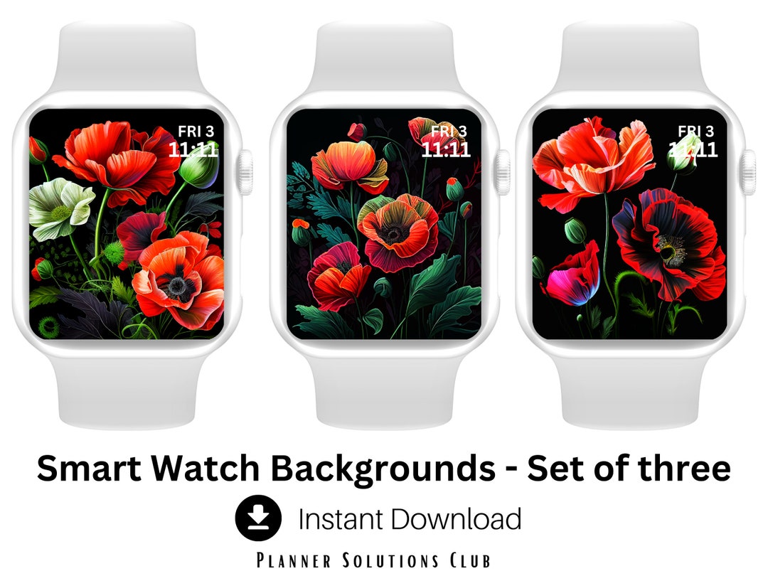 Retro Watch Wallpaper, Smart Watch Face, Apple Watch Watch Background