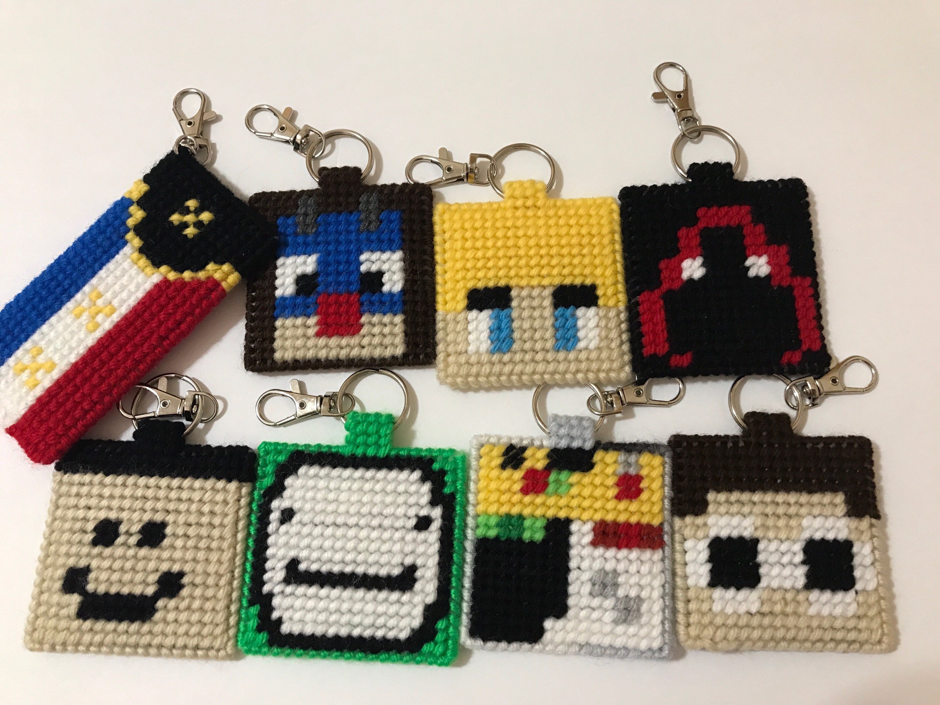 Dream Smp Characters/ Flags Keychains - Etsy
