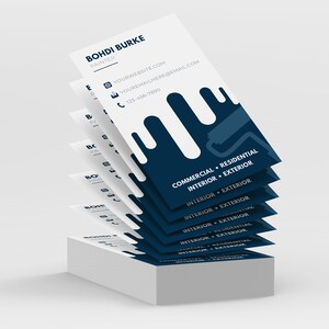 Business Card Template INSTANT DOWNLOAD Printable Business Card, Modern Business Card, Template Business Card, Affordable Card