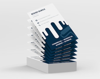 Business Card Template INSTANT DOWNLOAD Printable Business Card, Modern Business Card, Template Business Card, Affordable Card