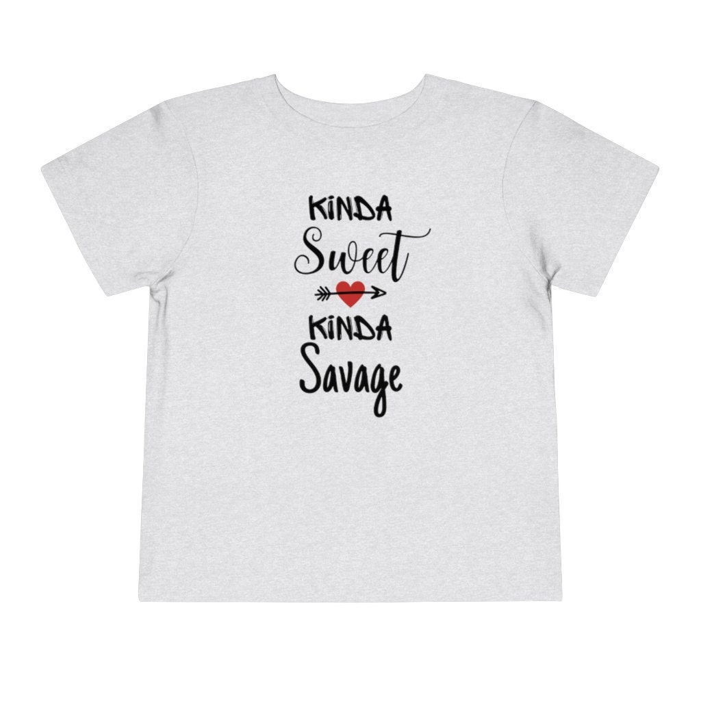 Unisex Shirt,racerback Tank Toddler Shirt Toddler Clothes, Kinda Sweet Kinda Savage Baby Onesie Women Shirt