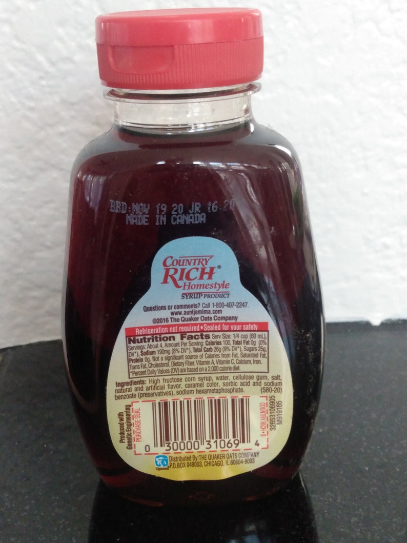 Aunt Jemima Syrup Advertising Collectable Etsy