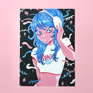 Spacey Art Print