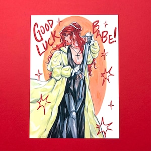 Good Luck Babe Art Print