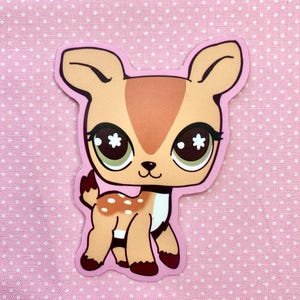 Adesivi in vinile glitterati Littlest Creatures